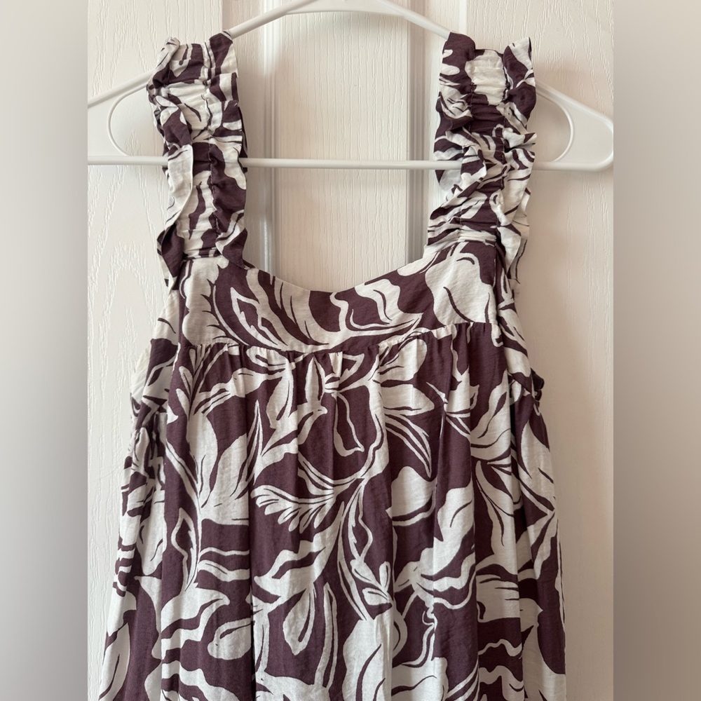 A New Day Purple Floral Maxi Dress